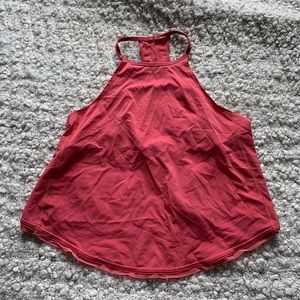 Crop activewear tank